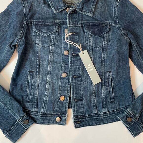 NWT Tractr S (7/8) Jean Jacket - Picture 5 of 6